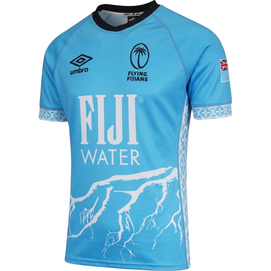 mainUMBRO FIJI RUGBY MENS REPLICA FLYING FIJIAN AWAY JERSEY0