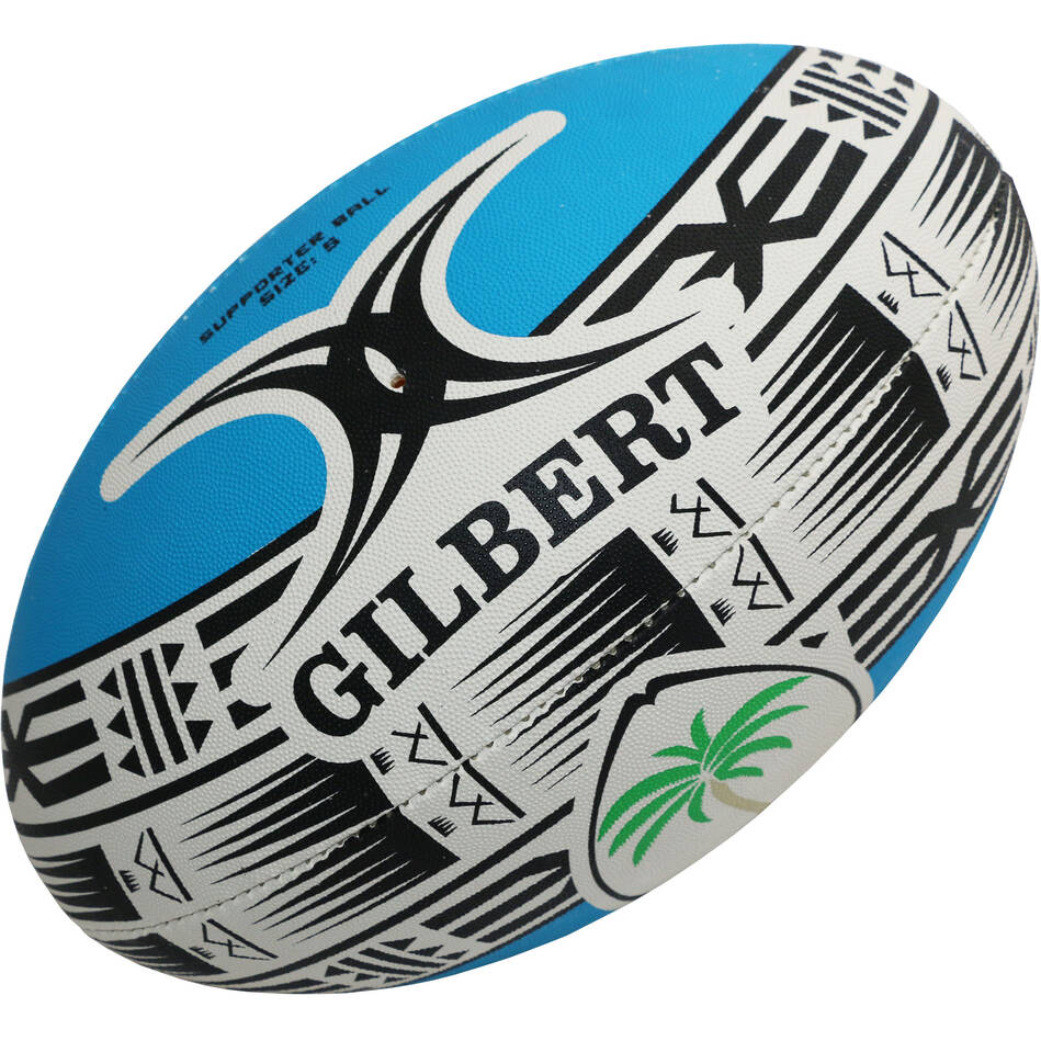 mainGilbert Fiji Rugby Supporter Rugby Ball 6 inch0