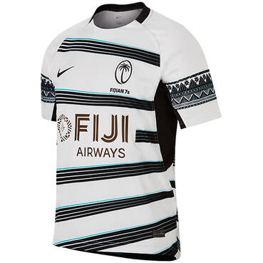 LQWW 2020 Fiji Sevens Home Stadium Rugby Jerseys T-Shirt,Rugby Fan Shirt Color : White, Size : Medium 