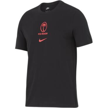 FIJI RUGBY MENS GRAPHIC TEE BLACK