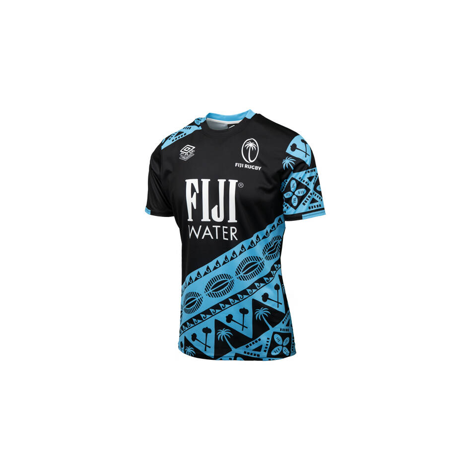 mainUMBRO FIJI RUGBY MENS REPLICA FLYING FIJIAN PRE MATCH TEE0