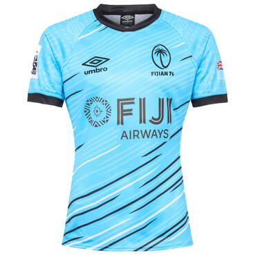 UMBRO FIJI RUGBY KIDS REPLICA FLYNG FIJIANS AWAY JERSEY