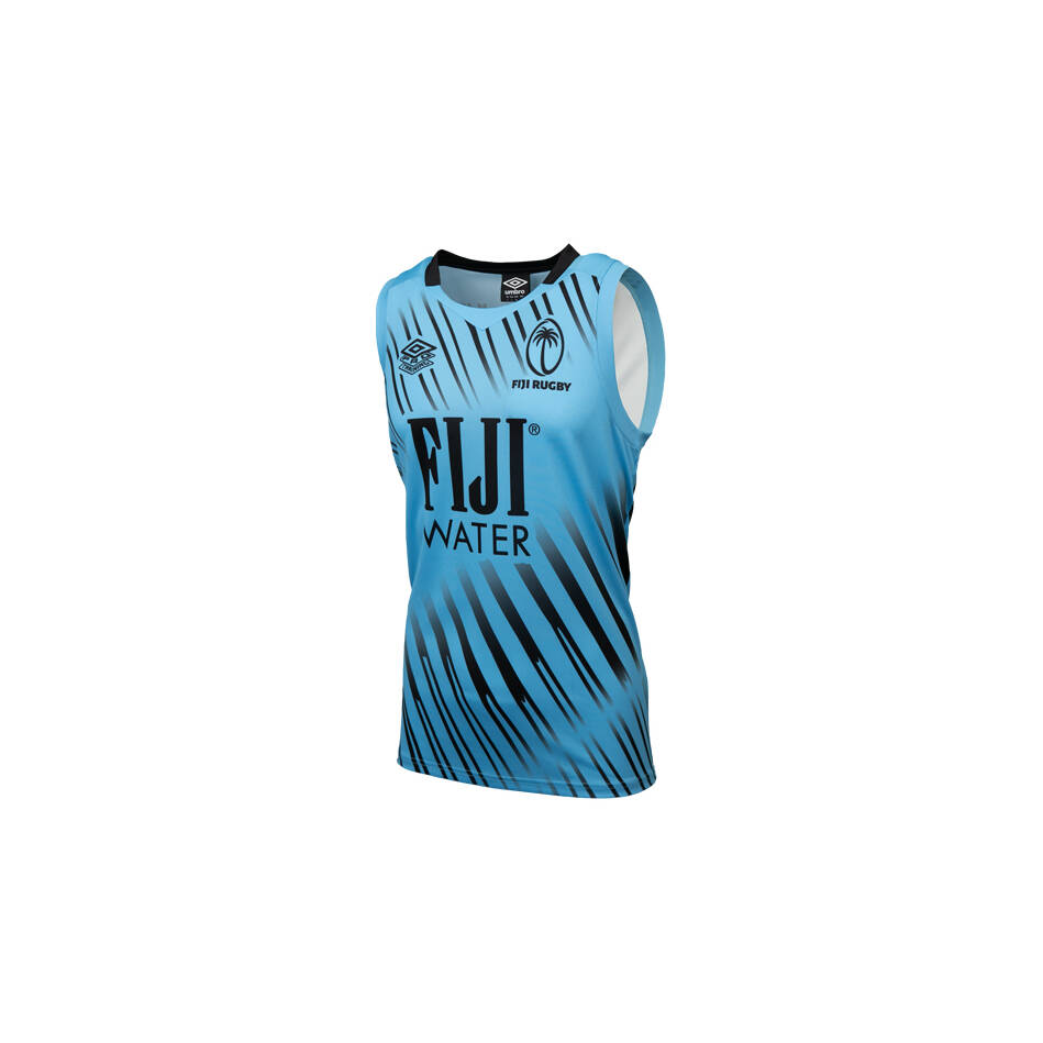 mainUMBRO FIJI RUGBY MENS REPLICA FLYING FIJIAN TRAINING SINGLET0