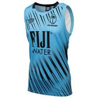 UMBRO FIJI RUGBY MENS REPLICA FLYING FIJIAN TRAINING SINGLET0