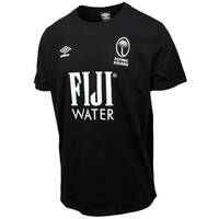 UMBRO FIJI RUGBY MENS FLYING FIJIAN CASUAL TEE BLACK0