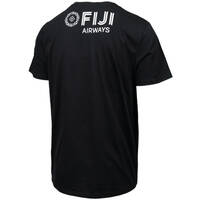 UMBRO FIJI RUGBY MENS FLYING FIJIAN CASUAL TEE BLACK1