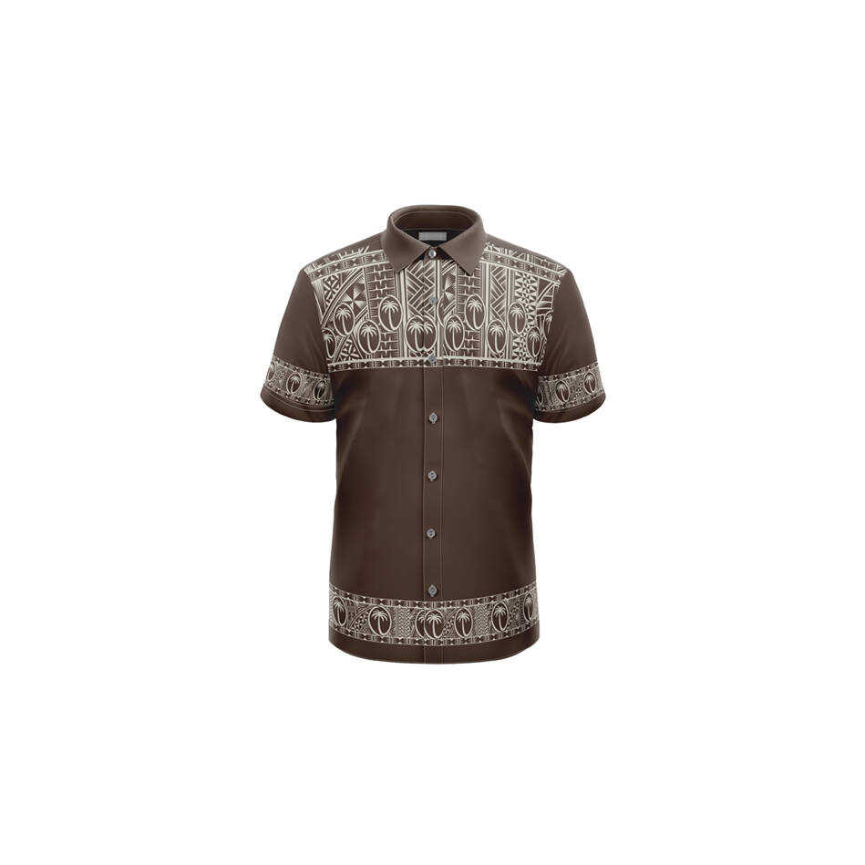 mainFIJI RUGBY BULA SHIRT BROWN0
